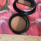 Laura Geller Baked Eye Shadow Duo ~ BURNT ROSE / TOASTED COFFEE  ~ .06 oz / 1.8 g Full Size