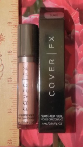 Cover FX Shimmer Veil ~ MAGIC (shimmering blush champagne) ~  .14 oz / 4 ml Full Size