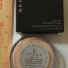 Becca Hydra Mist Set and Refresh Powder  ~ ORIGINAL (sheer creamy beige) ~ .35 oz / 10 g Full Size