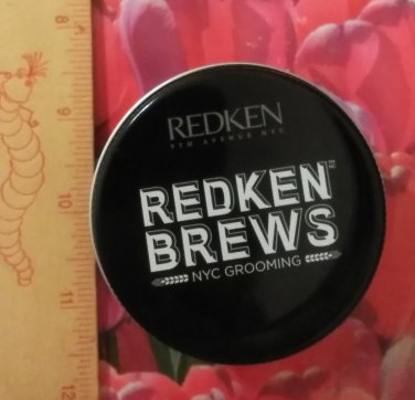 Redken Brews Texture Pomade For Men Maximum Hold  Matte Finish No Crunch 3.4 oz / 100 ml Full Size