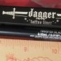 Kat Von D Dagger Tattoo Eye Liner ~ TROOPER BLACK ~  .019 oz / .55 ml  Full Size