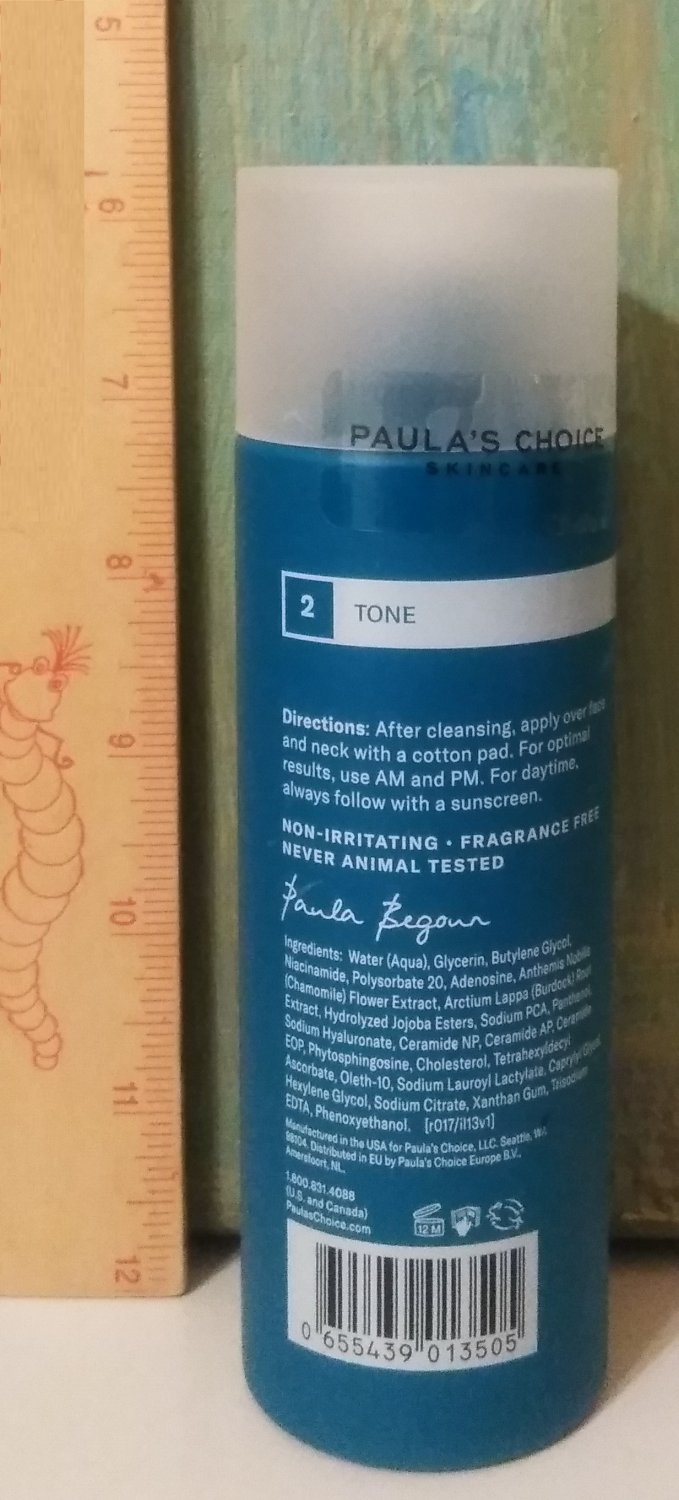 Paulas Choice Skin Balancing Pore Reducing Toner 6.4 oz / 190 ml Full Size