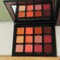 Ace Beaute Eyeshadow Palette ~ SCARLET DUSK ~ .55 oz / 15.6 g  Full Size 12 Colors