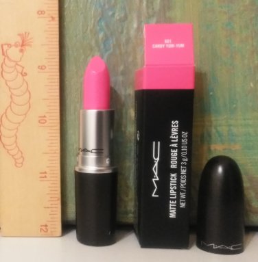 MAC Cosmetics Matte Lipstick ~ CANDY YUM YUM ~ .1 oz / 3 g Full Size