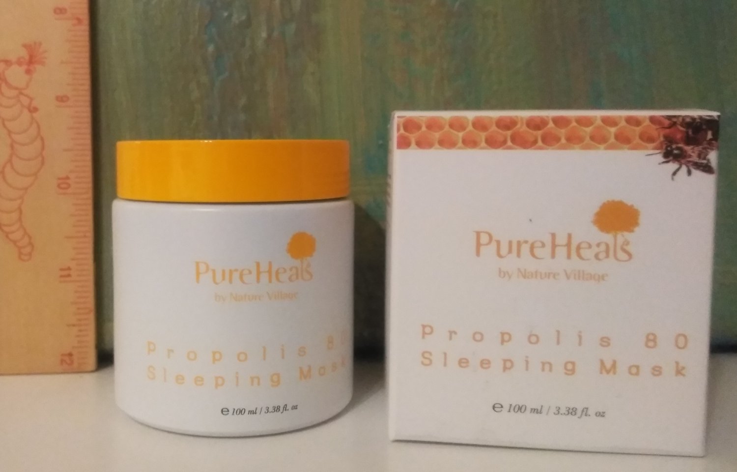 PureHeals Propolis 80 Sleeping Mask 3.38 oz  100 ml Full Size