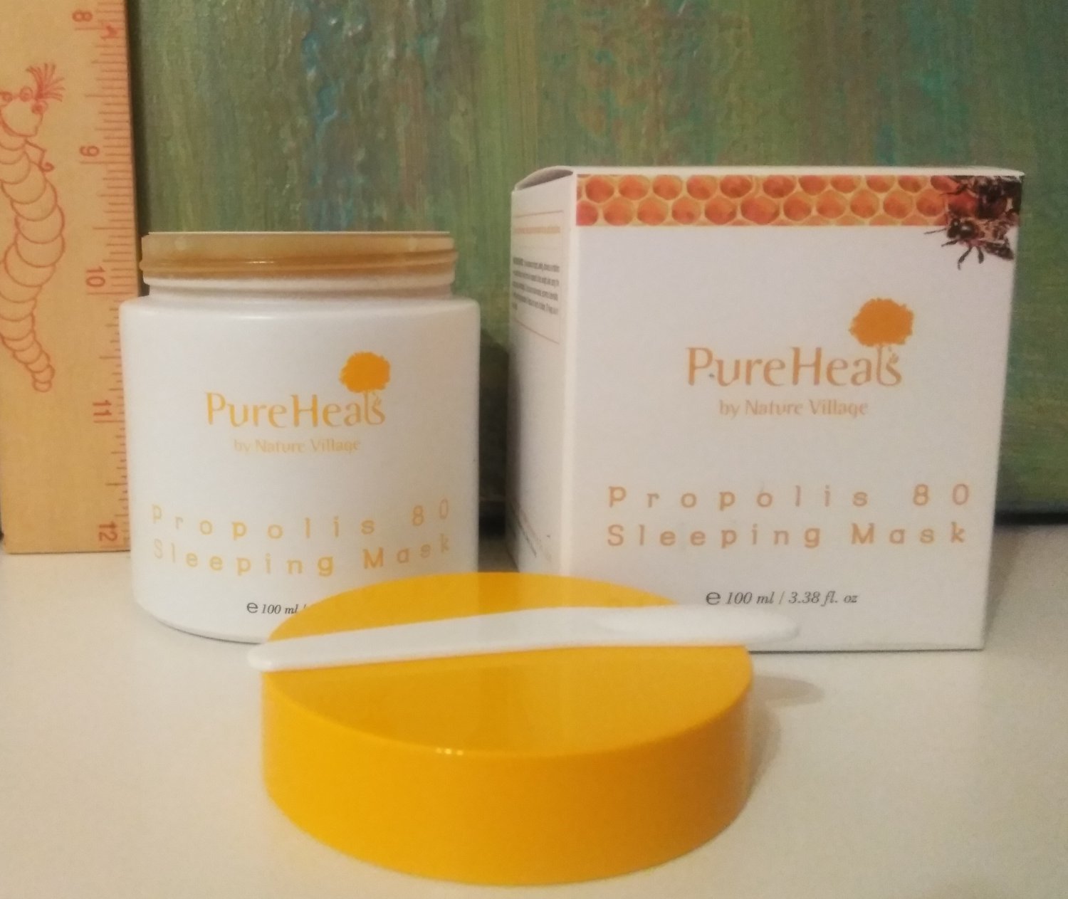 PureHeals Propolis 80 Sleeping Mask 3.38 oz / 100 ml Full Size