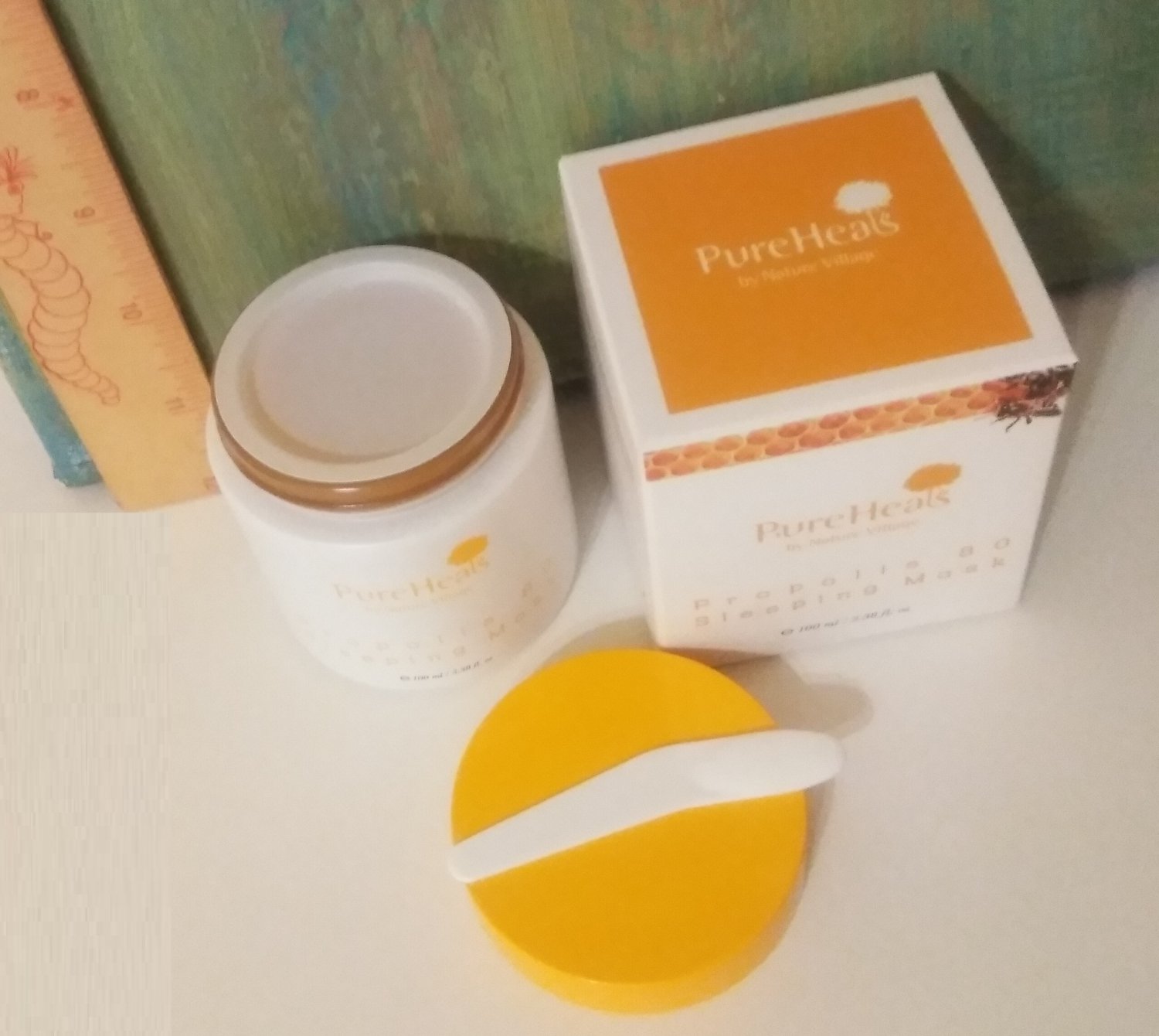 PureHeals Propolis 80 Sleeping Mask 3.38 oz / 100 ml Full Size