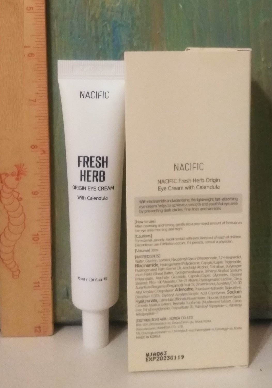 Nacific Fresh Herb Eye Cream 1.01 oz / 30 ml Full Size