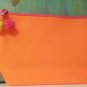 Boxycharm Neon Jelly Pouch ~ NEON ORANGE ~ Full Size 10 inch x 7 inch