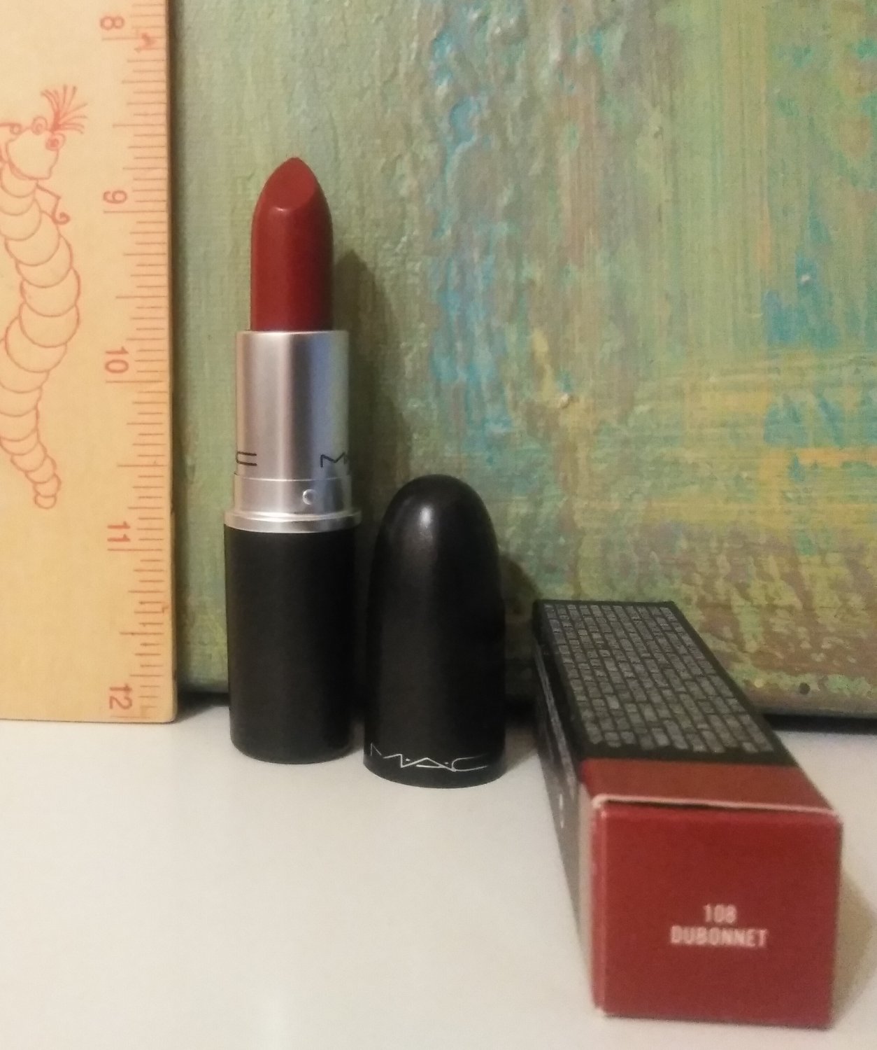 Mac Cosmetics Amplified Crème Lipstick ~ 108 Dubonnet Deepened Claret