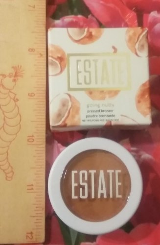 Estate Cosmetics Going Nutty Pressed Bronzer ~ COCO ~ .13 oz / 3.6 g Full Size