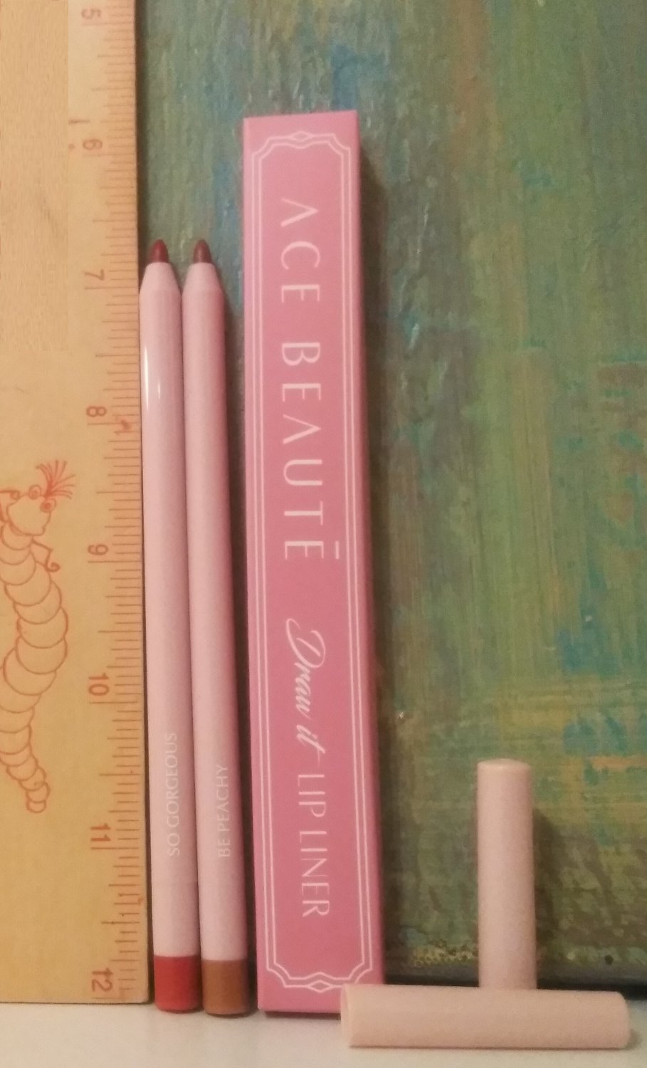 Ace Beaute Draw It Lip Liner Duo BE PEACHY + SO .8 g Full Size