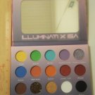 Illuminati Cosmetics Eyeshadow Palette ~ ILLUMINATI X ISA ~ .62 oz / 17.5 g Full Size  15 Colors