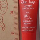 Dr Lipp Tint Moisturising Colour Tint ~ RED RADISH (coral) ~ .27 oz / 8 ml Full Size