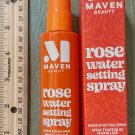 Maven Beauty Rose Water Setting Spray  3.38 oz / 100 ml Full Size