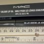 Mac Cosmetics Shot Of Colour Lip Oil ~ OFFICE FLING ~   .09 oz / 30 ml  Full Size