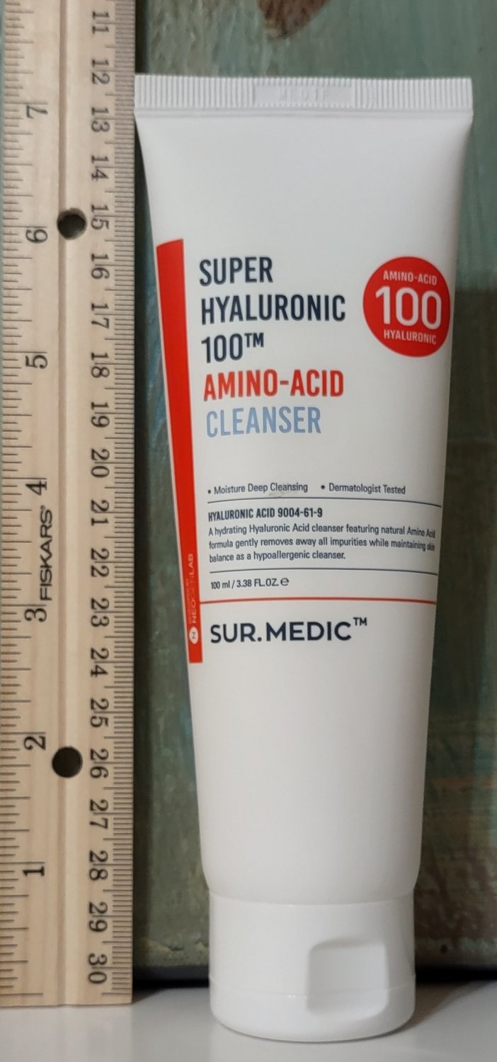 Sur.Medic Super Hyaluronic 100 Amino-Acid Cleanser 3.38 oz / 100 ml