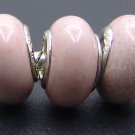 Turquoise Stone Bead 925 Silver fits Pandora & Troll Q505 Light Pink