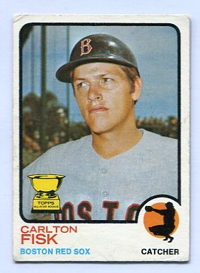 CARLTON FISK 1973 Topps #193 Boston Red Sox All-Star Rookie