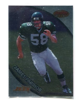 JAMES FARRIOR 1997 Press Pass #38 ROOKIE Steelers VIRGINIA Cavaliers