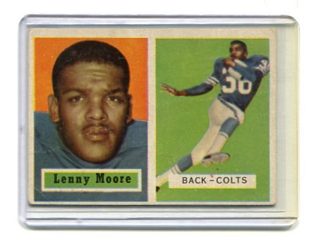 1957 Topps Lenny Moore