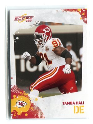 2012 Score Complete Players #16 Tamba Hali Kansas City Chiefs Penn State  PSU