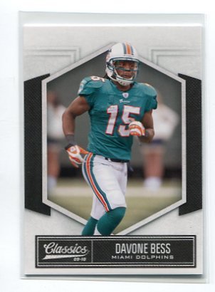 DAVONE BESS 2010 Panini Donruss Classics #53 Dolphins HAWAII Warriors