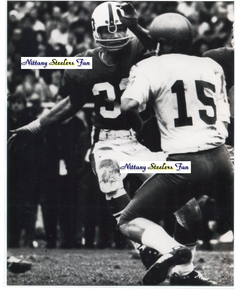 JACK HAM Penn State Nittany Lions LB 1967-70 STEELERS HOF - 8x10