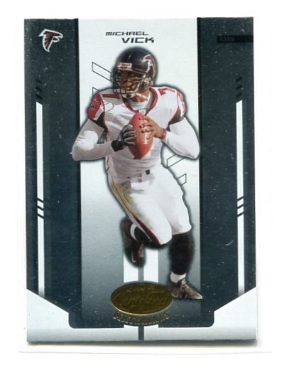 MICHAEL MIKE VICK 2004 Leaf Certified #5 Falcons EAGLES Virginia Tech  Hokies QB