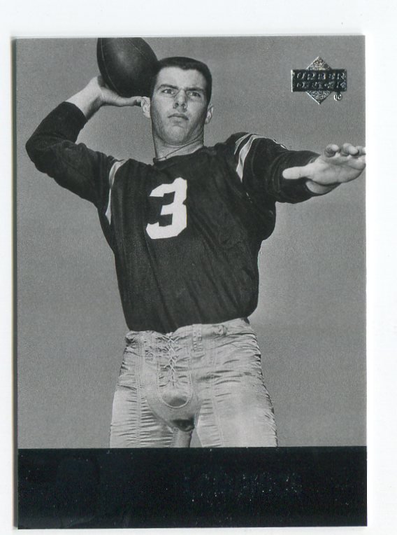 DARYLE LaMONICA 2011 UD College Football Legends #51 NOTRE DAME Irish QB