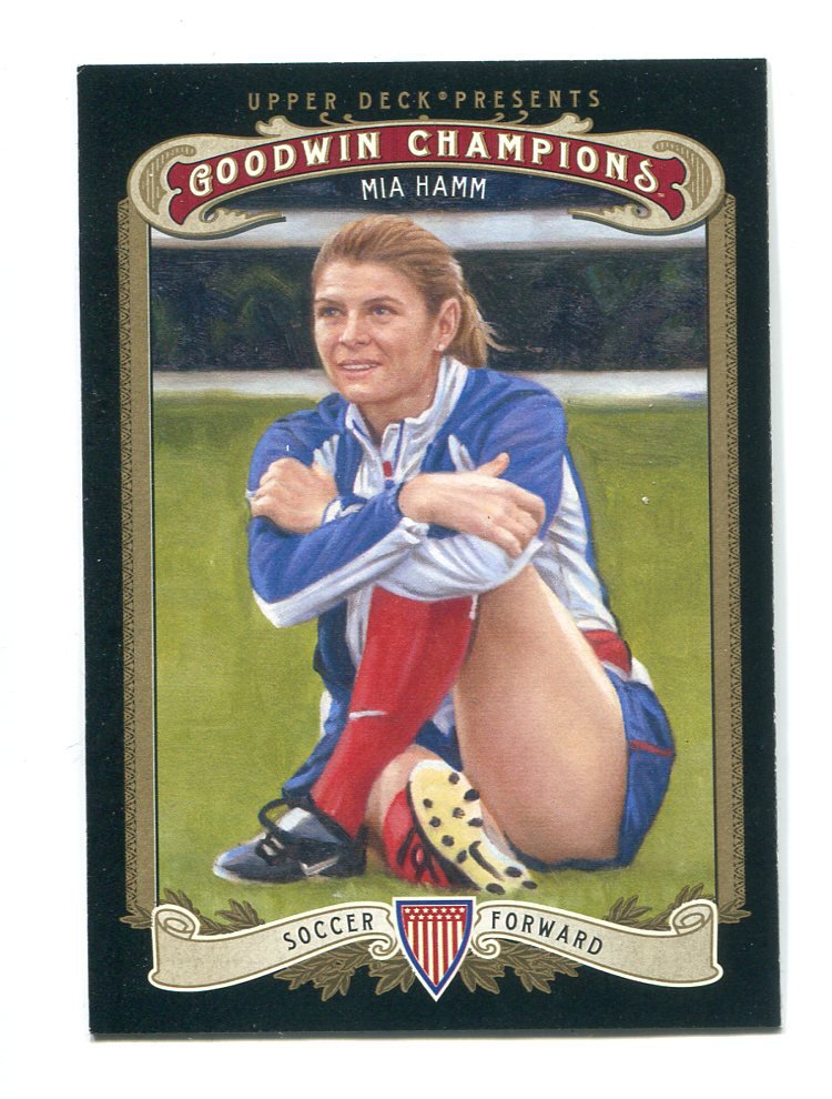 MIA HAMM 2012 Upper Deck UD Goodwin Champions #67 Soccer