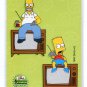 HOMER & BART SIMPSON 2000 Inkworks #62 Homer Sweet Homer