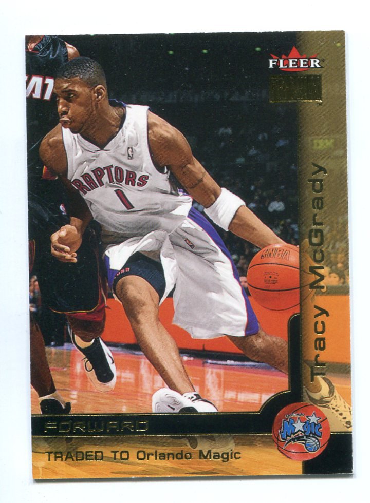 TRACY McGRADY 2000-01 Fleer Premium #200 Toronto Raptors