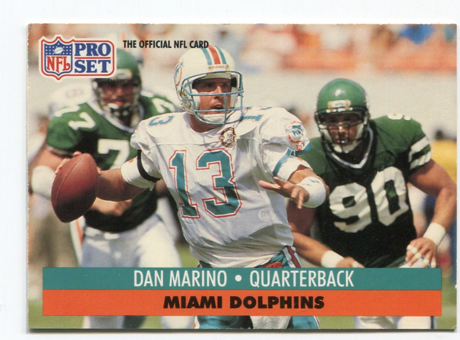 DAN MARINO 1991 Pro Set #210 Pitt Panthers DOLPHINS QB