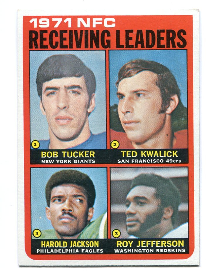 TED KWALICK 1972 Topps LL #6 ROOKIE Penn State SF 49ers