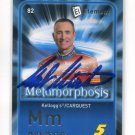 PW) MARK MARTIN 2009 Press Pass Elements Metamorphosis #82 IP AUTO Nascar