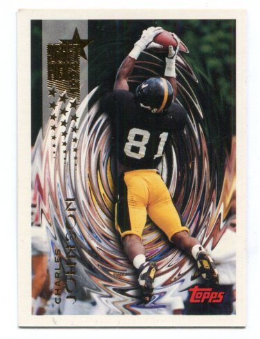 CHARLES JOHNSON 1994 Topps #349 ROOKIE Colorado Buffalo STEELERS