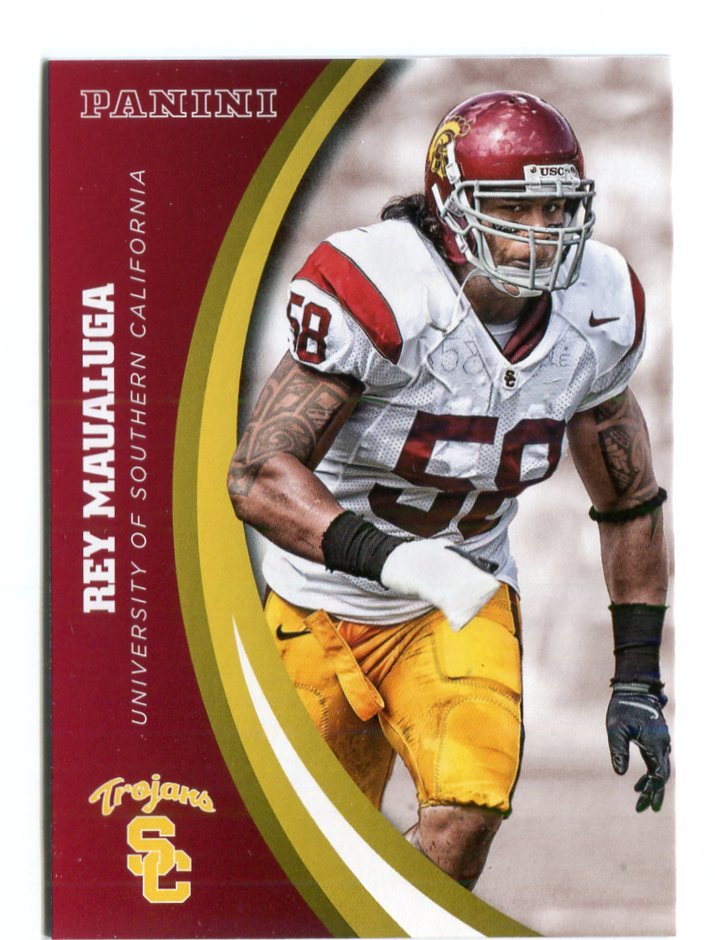 REY MAUALUGA 2015 Panini Collegiate Collection #56 USC Trojans