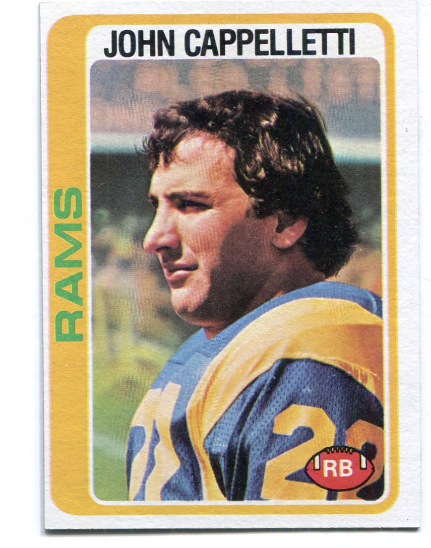 JOHN CAPPELLETTI 1978 Topps #453 Penn State RAMS Heisman