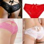 Black Sexy Women Lace thong Panties underwear Lingerie Briefs for women Intimates