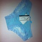 Sexy Blue Women Lace thong Panties With Tags