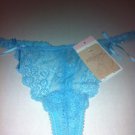 Blue Sexy Women Lace thong Panties Lingerie for Women Intimates Briefs