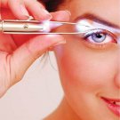 New Led Tweezer Super Bright Lady's Tweezer Eyerbrow Stainless Steel