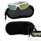 sunglasses black soft case with clear window frame Sunglasses Case