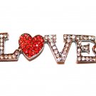 Rhinestone Love Connector