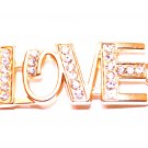 Rhinestone Love Connector