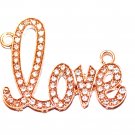 Rhinestone Love Connector