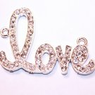 Rhinestone Love Connector