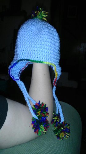 Rainbow Dash Themed Hat