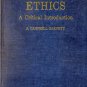 ETHICS: A CRITICAL INTRODUCTION By A. CAMPBELL GARNETT